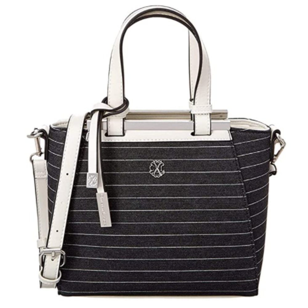 Women's Giulia Satchel-denim Stripe Giulia Satchel